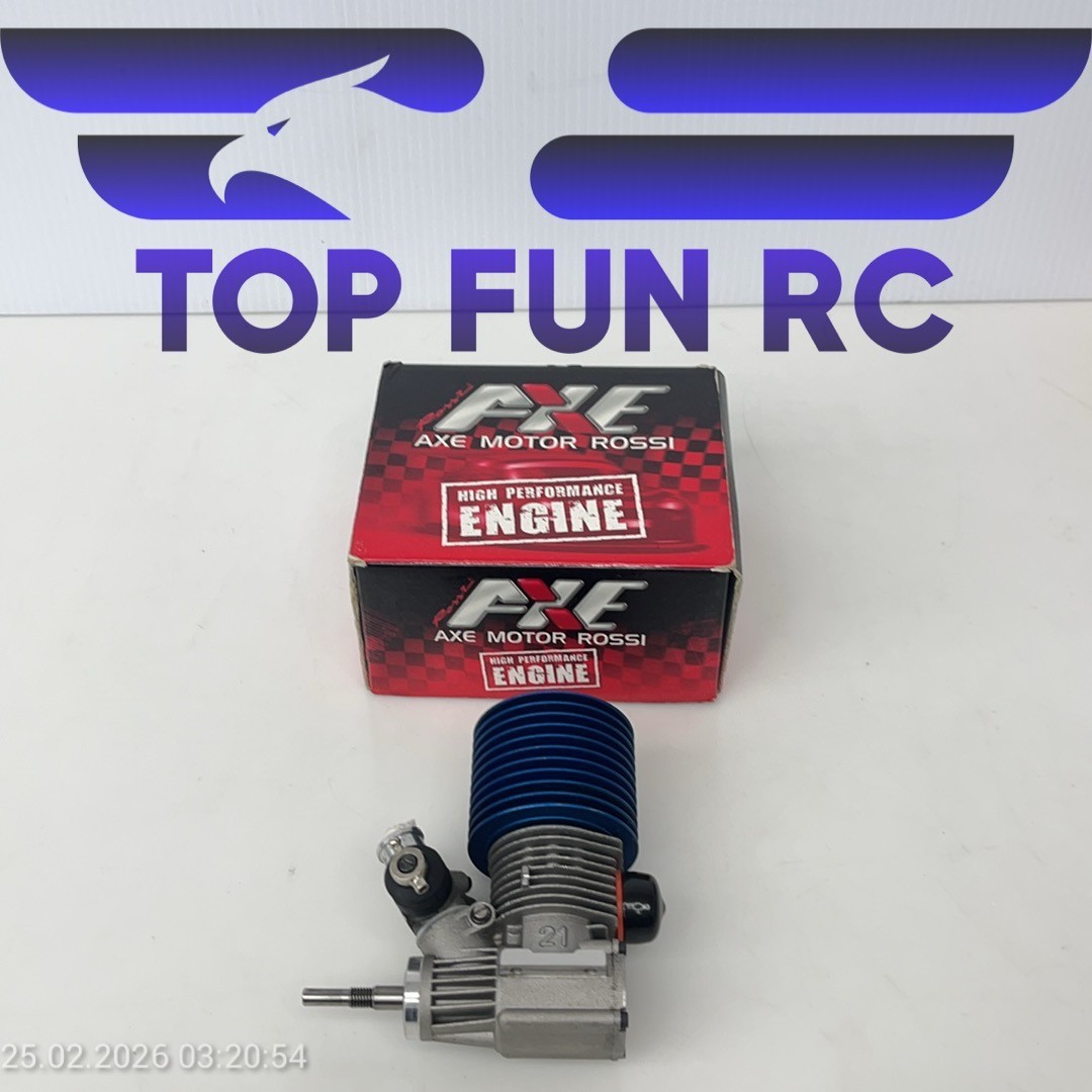 AXE MOTOR ROSSI HIGH PERFORMANCE ENGINE .21 NITRO RC ENGINE
