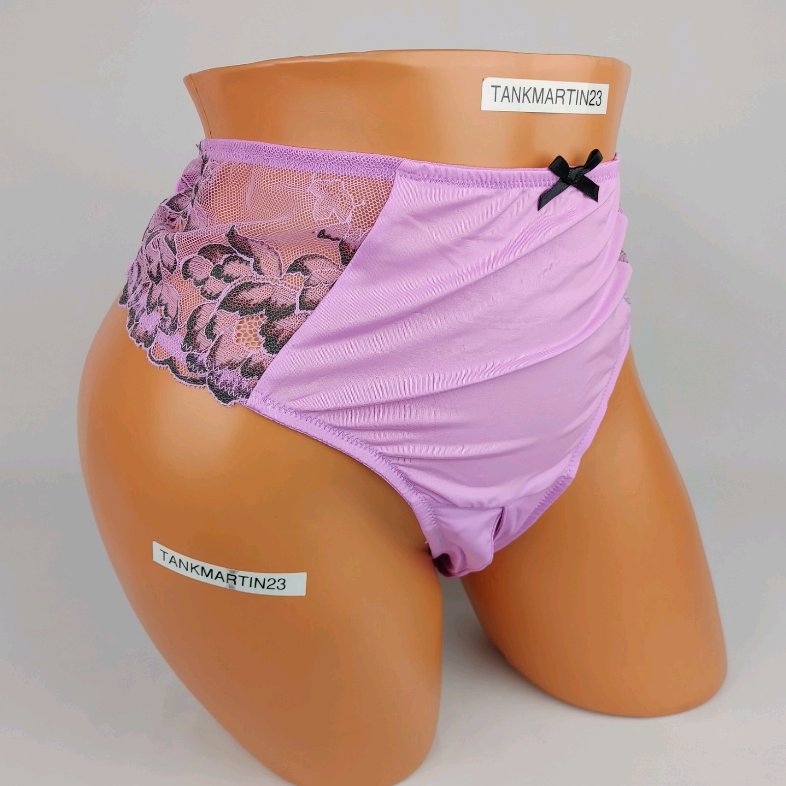 Lane Bryant Cacique 22/24 Sexy Split Gusset Thong Pink Plus Panties Lace, NWT