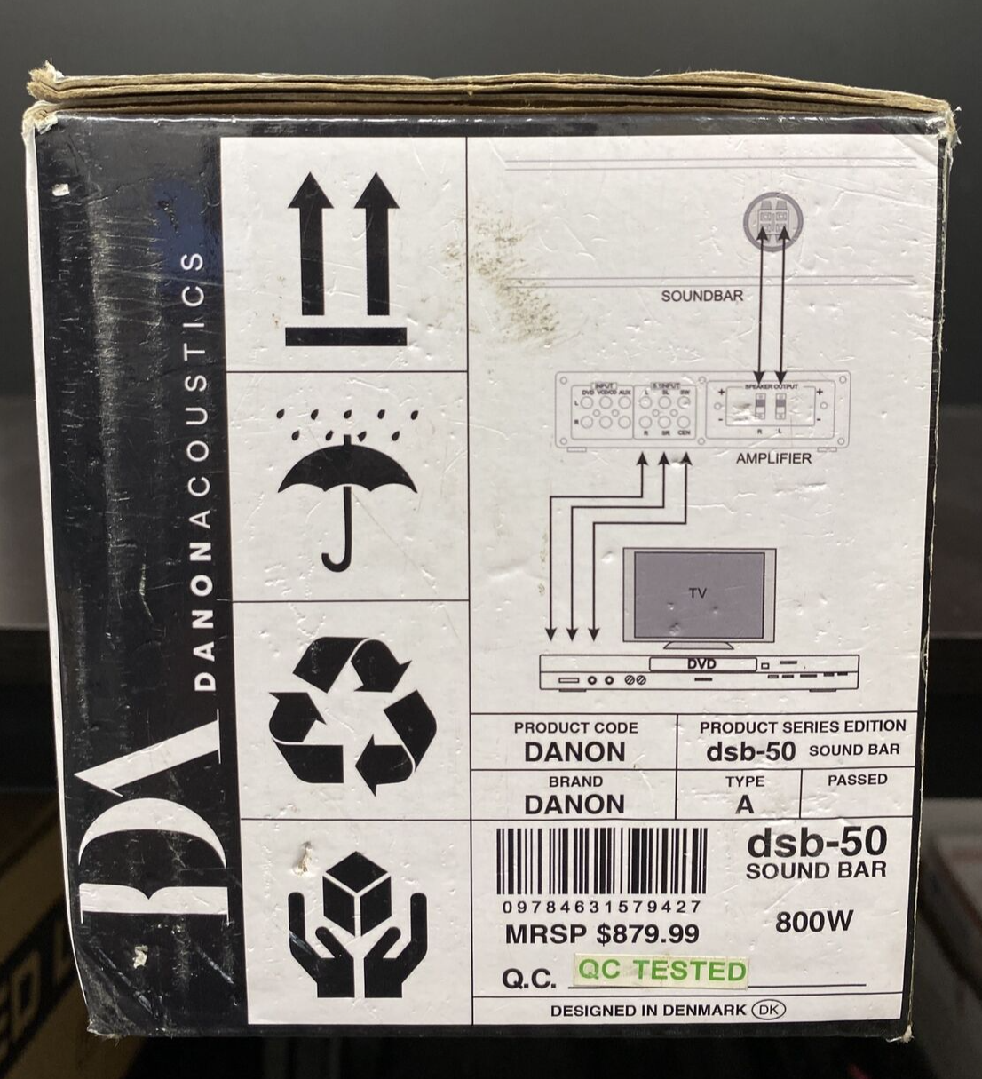 Danon Acoustics Series DSB-50 Soundbar 800W