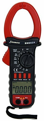 New Sinometer BM802A True RMS AC Voltage Clamp Meter Inrush Measurement