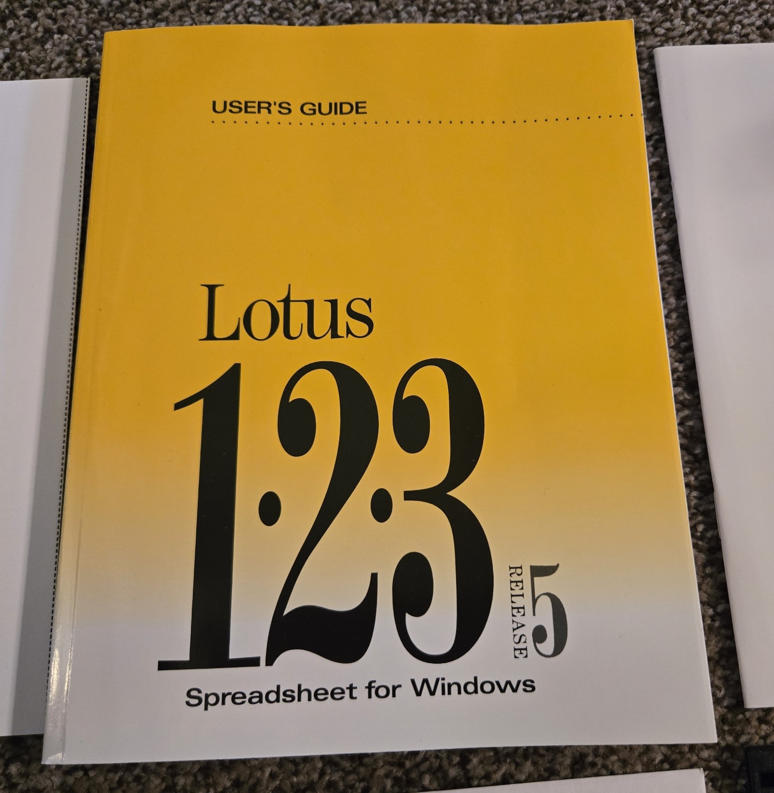 Lotus 123 Release 5 Vintage 3.5” Diskettes Spreadsheet For Windows