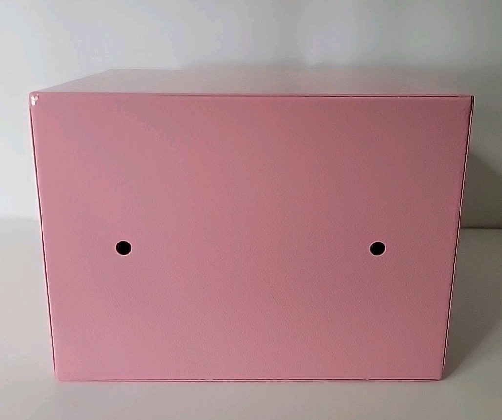 Intelligent Electronic Safe, Pink, Some Paint Touch-up (See Pictures), 2 Keys
