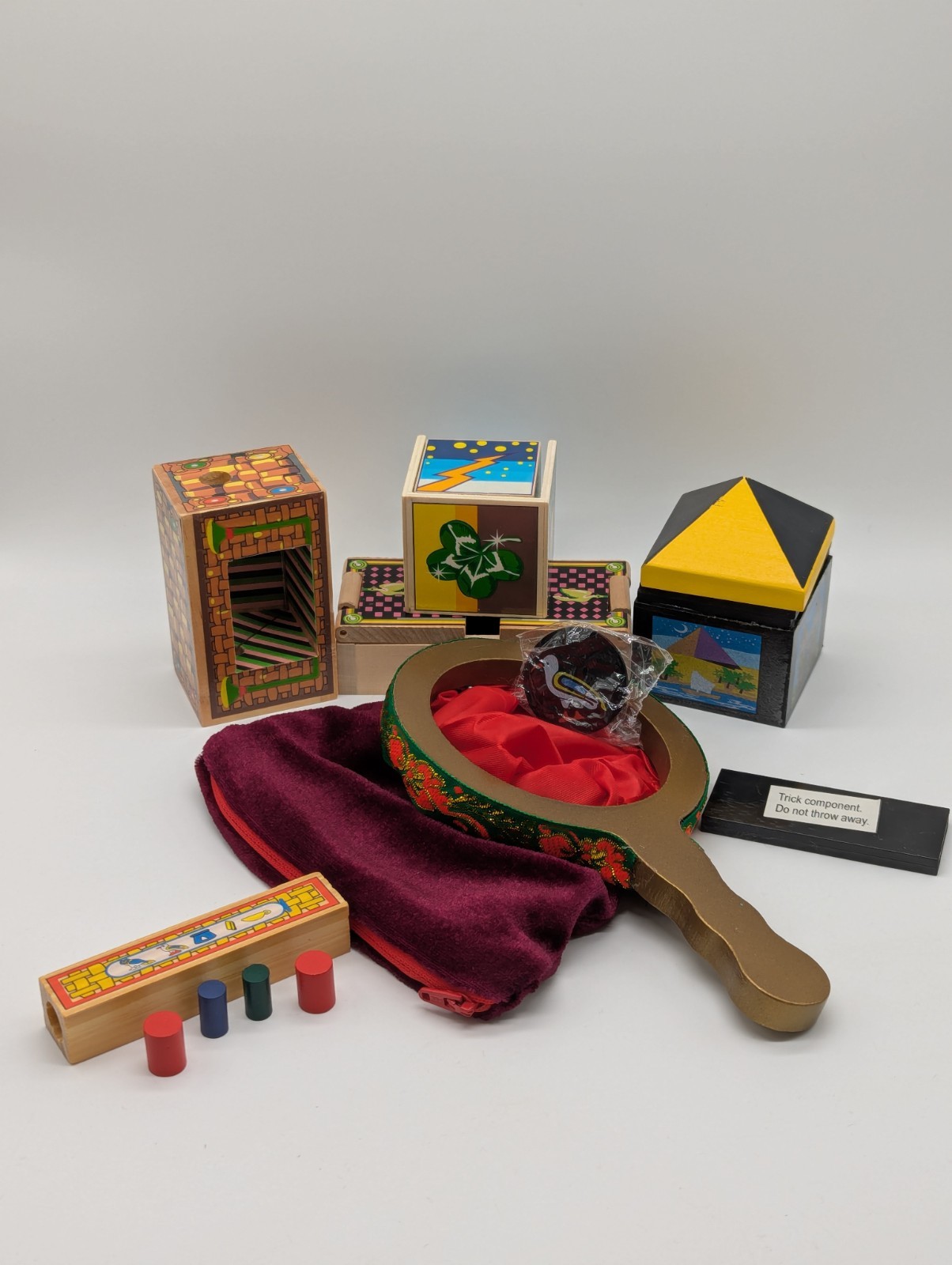 Melissa & Doug Deluxe Magic Set Top Magic Replacement Pieces No Instructions