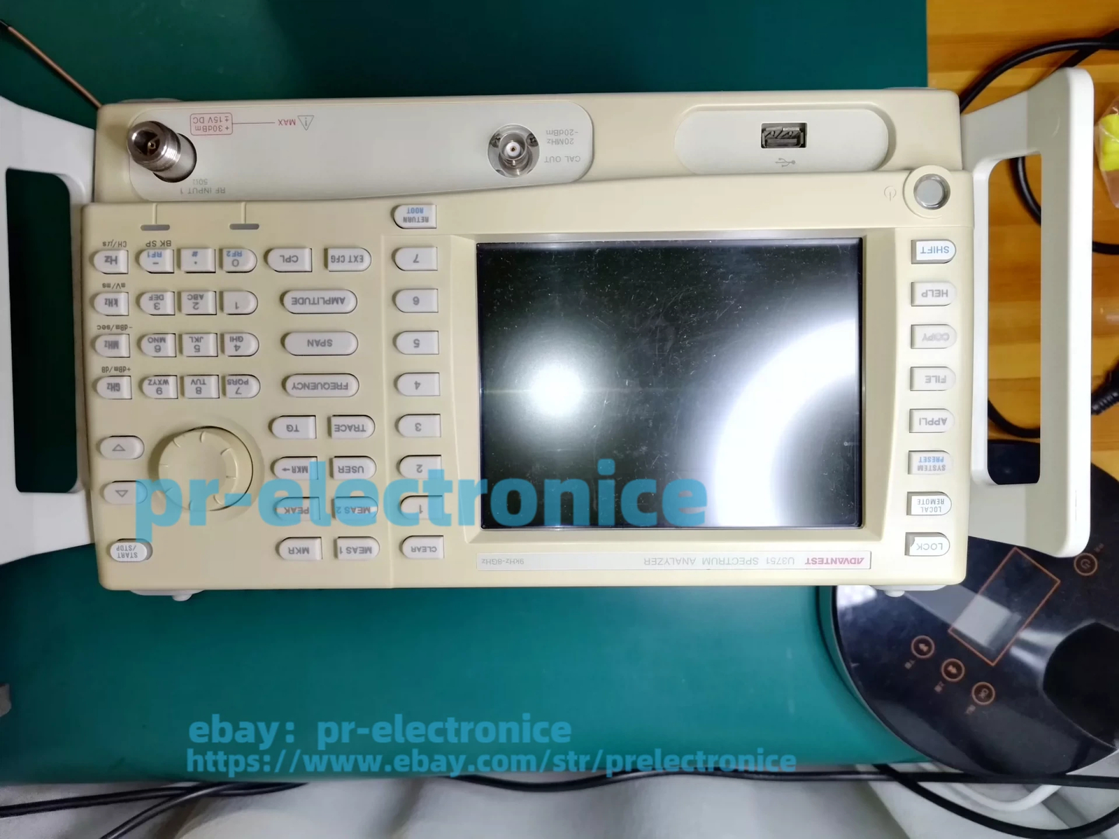 Advantest U3751 8G spectrum analyzer, new version#pr