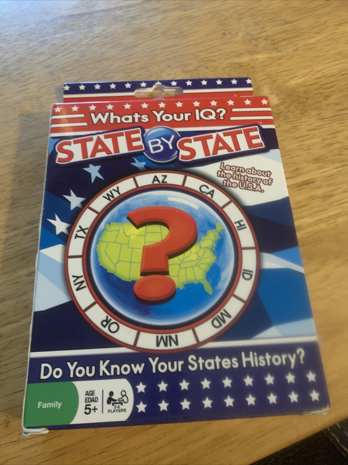 State By State The History Of The USA States Ages 5+ Learning Cards 52 States