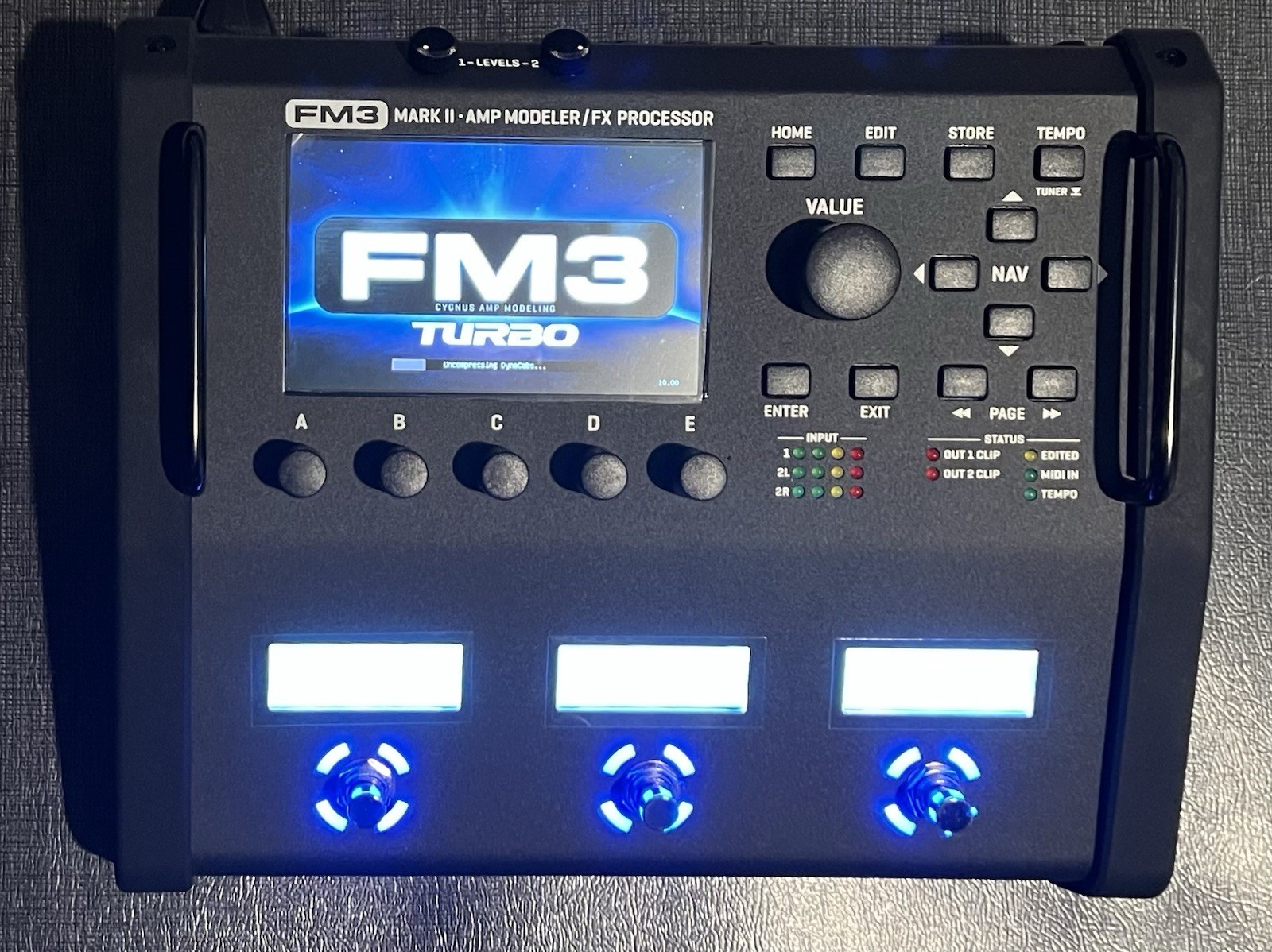 Fractal Audio FM3 Amp Modeler FX Processor Mark II Turbo