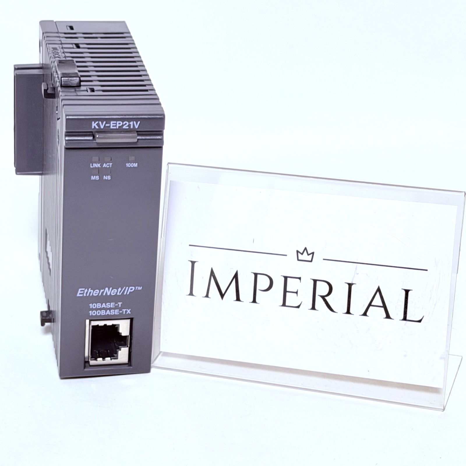 Keyence KV-EP21V Ethernet/IP Programmable Logic Controller Used From Japan