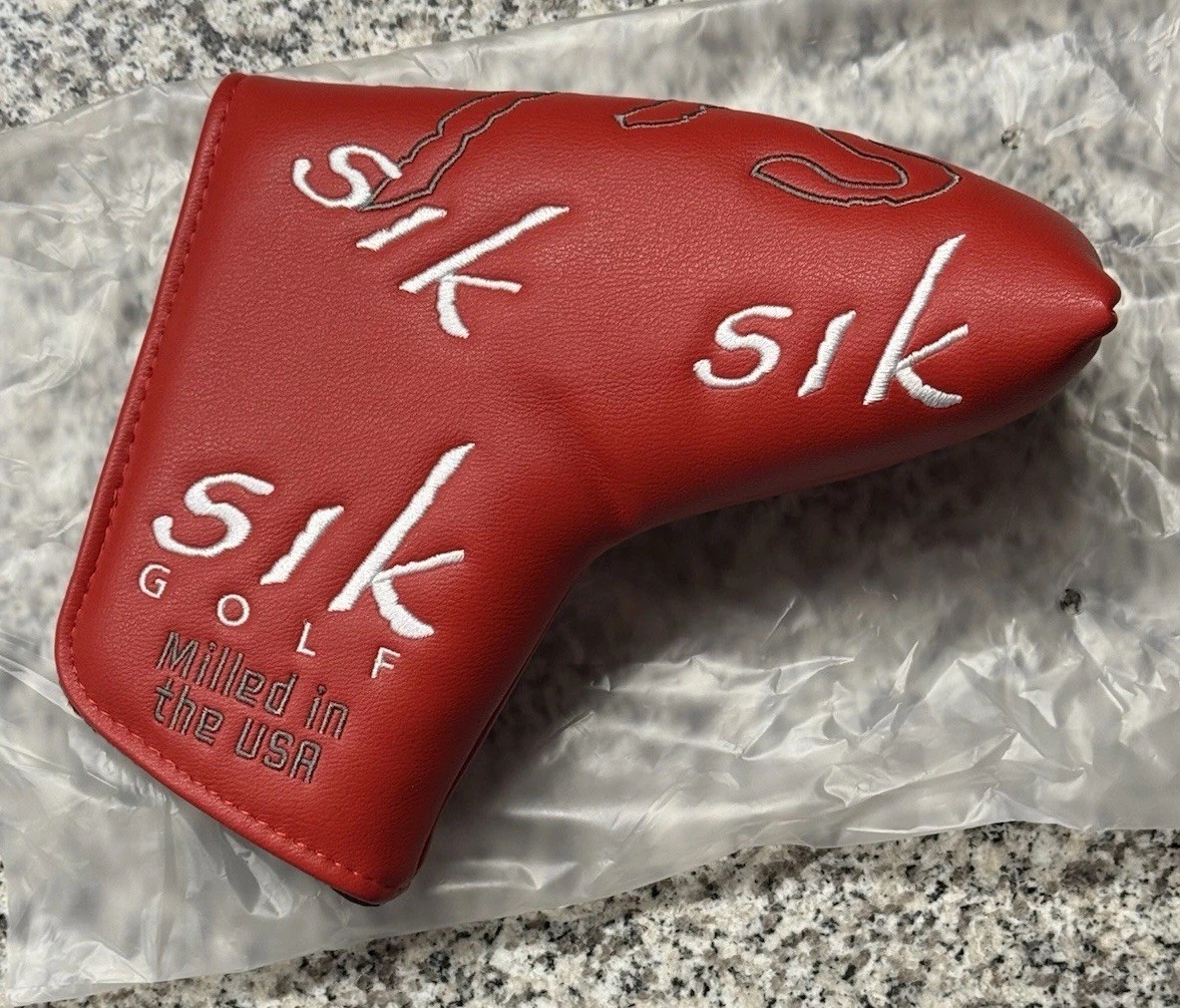 NEW in Bag! Sik Golf Red Blade Putter Headcover LAGP Golf SIK Golf BDS