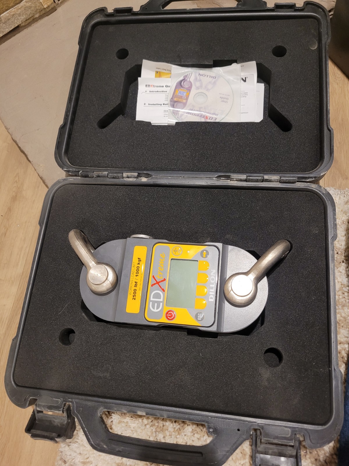 Dillon EDXtreme Dynamometer Shackles 2,500 lbf 1000 Kgf