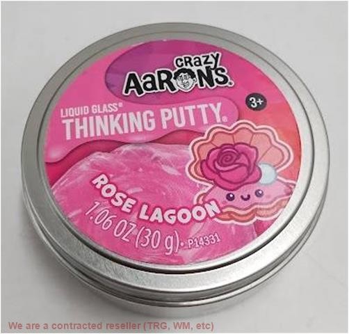 Crazy Aaron's Rainbow Color Story Tin Rose Lagoon