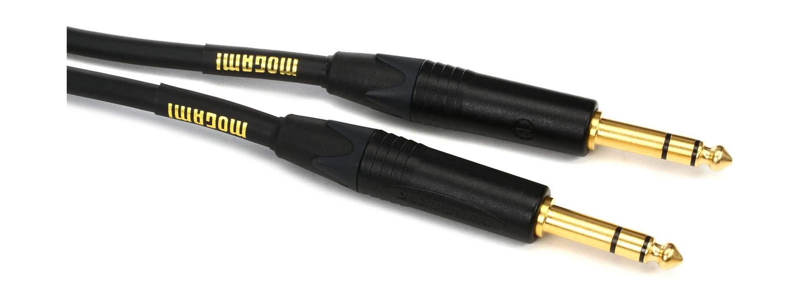 Mogami GOLD TRS-TRS-15 Balanced 1/4-inch TRS Male to 1/4-inch TRS Male Patch ...