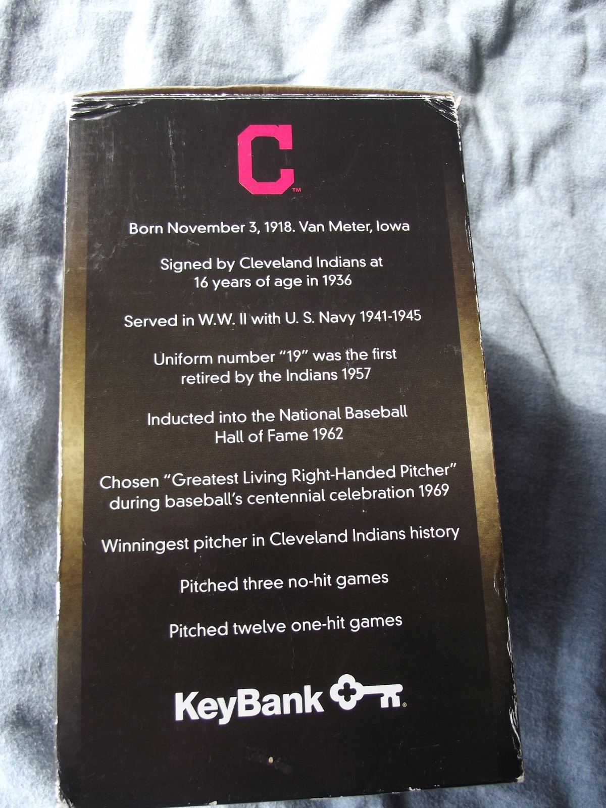BOB FELLER BOBBLEHEAD