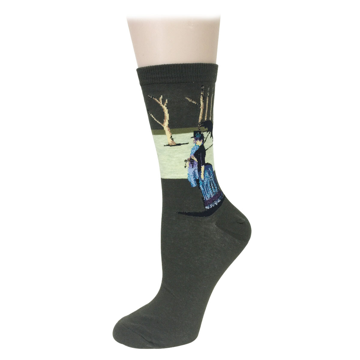 Wrapables Famous Painting Masterpiece Artwork Crew Socks (5 pairs), Collection 4