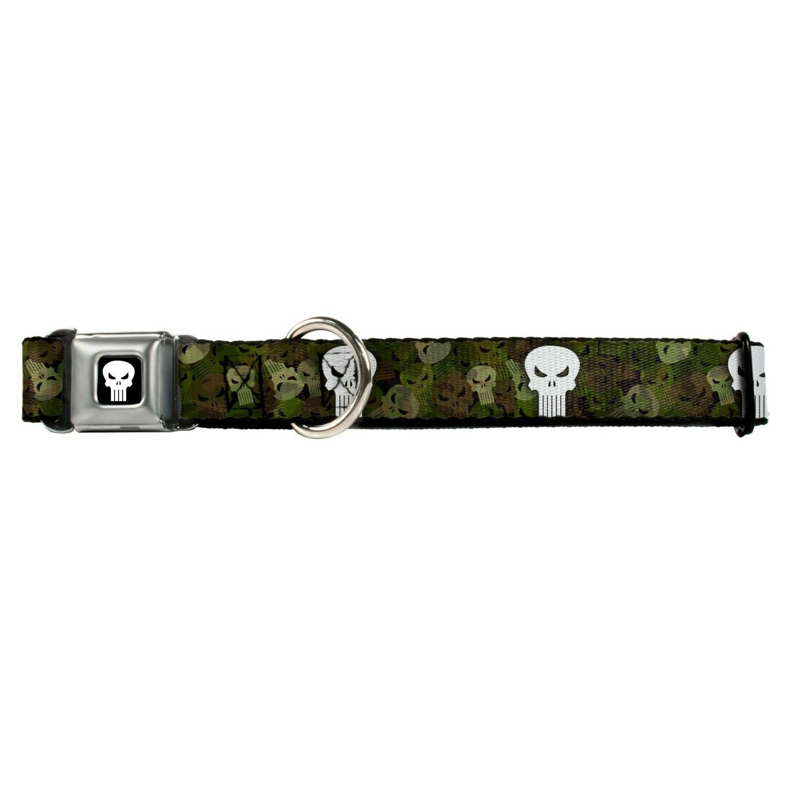 Dog Collar Seat Belt Licensed Marvel Comics Punisher WSP011