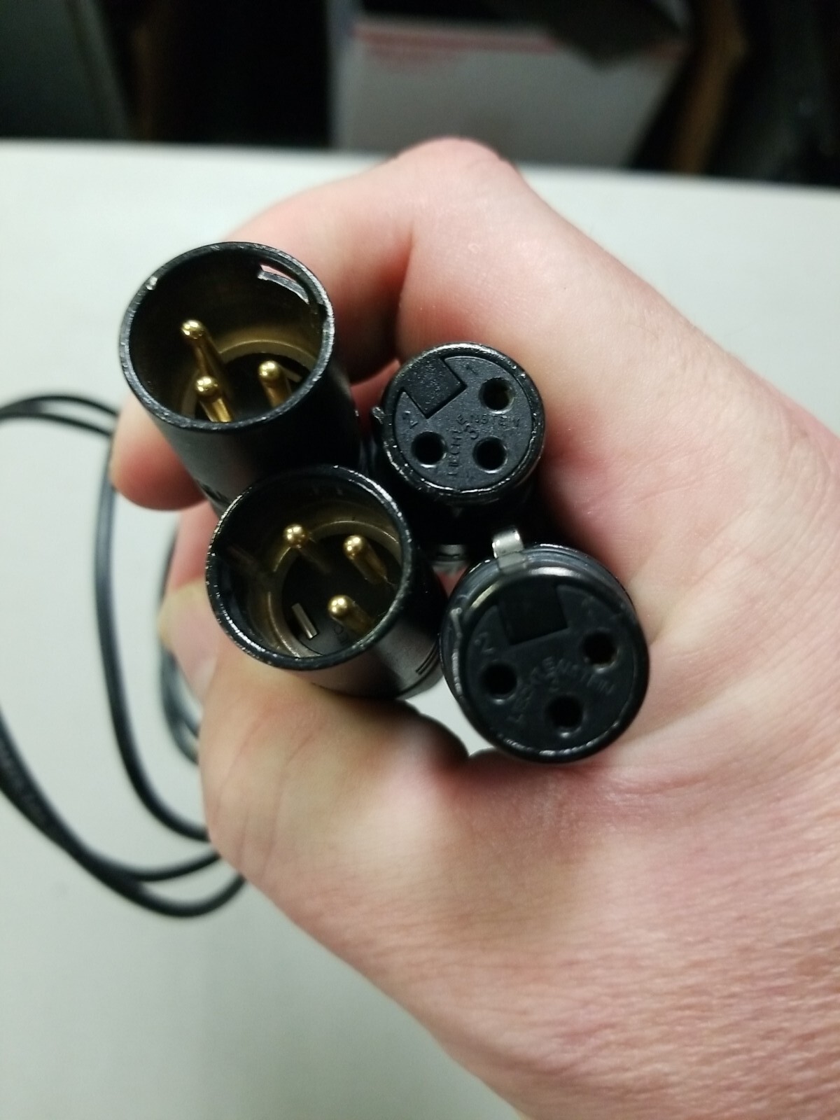 XLR Jumper Cables (x13)