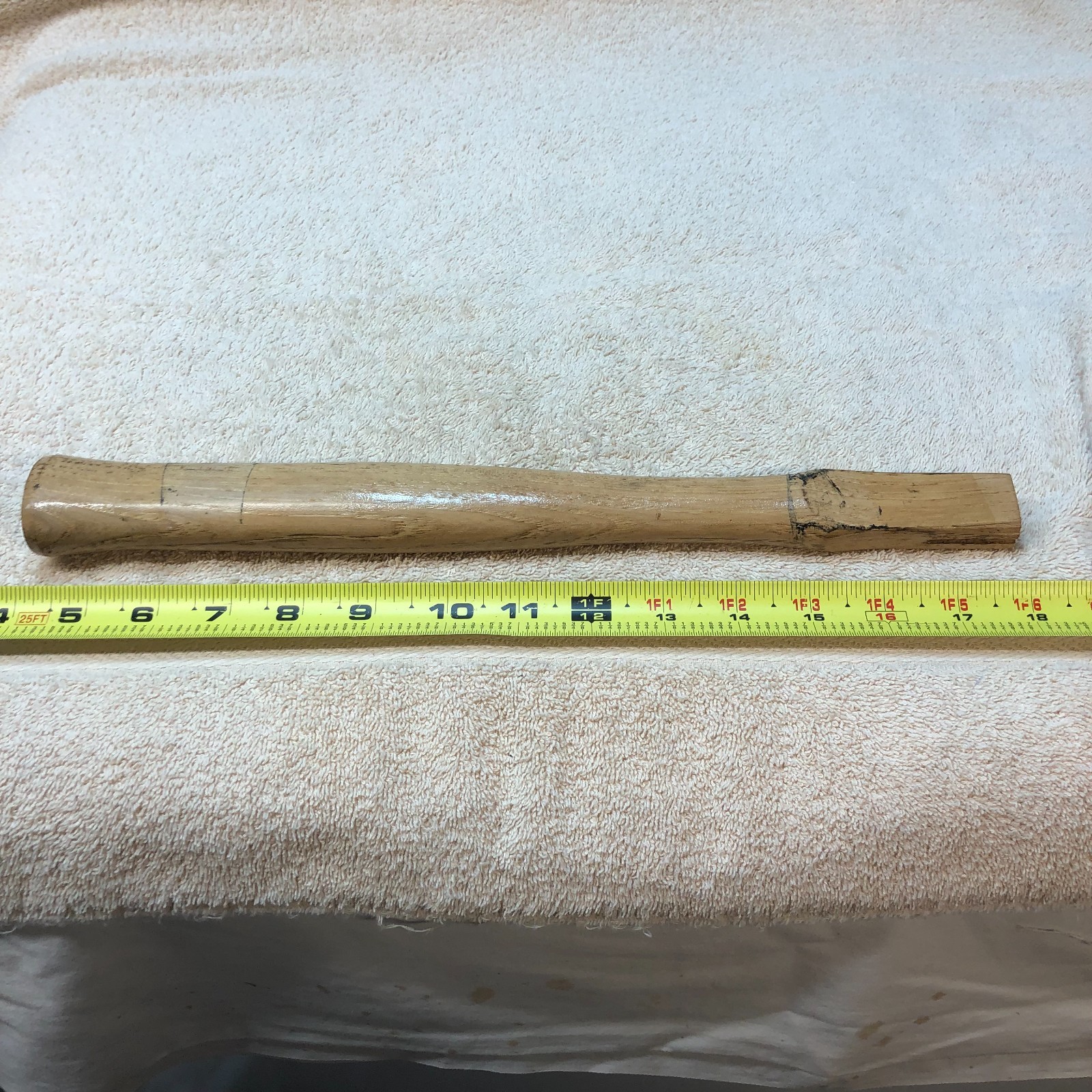 WOOD REPLACEMENT HAMMER HANDLE 14"