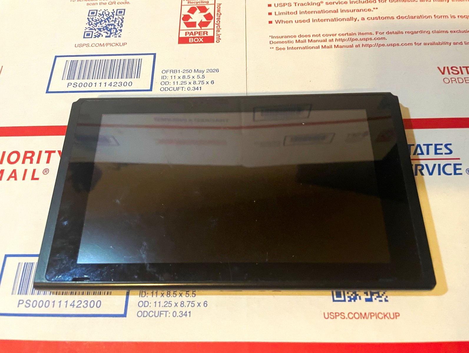 Nintendo Switch HAC-001 Tablet Only, Black
