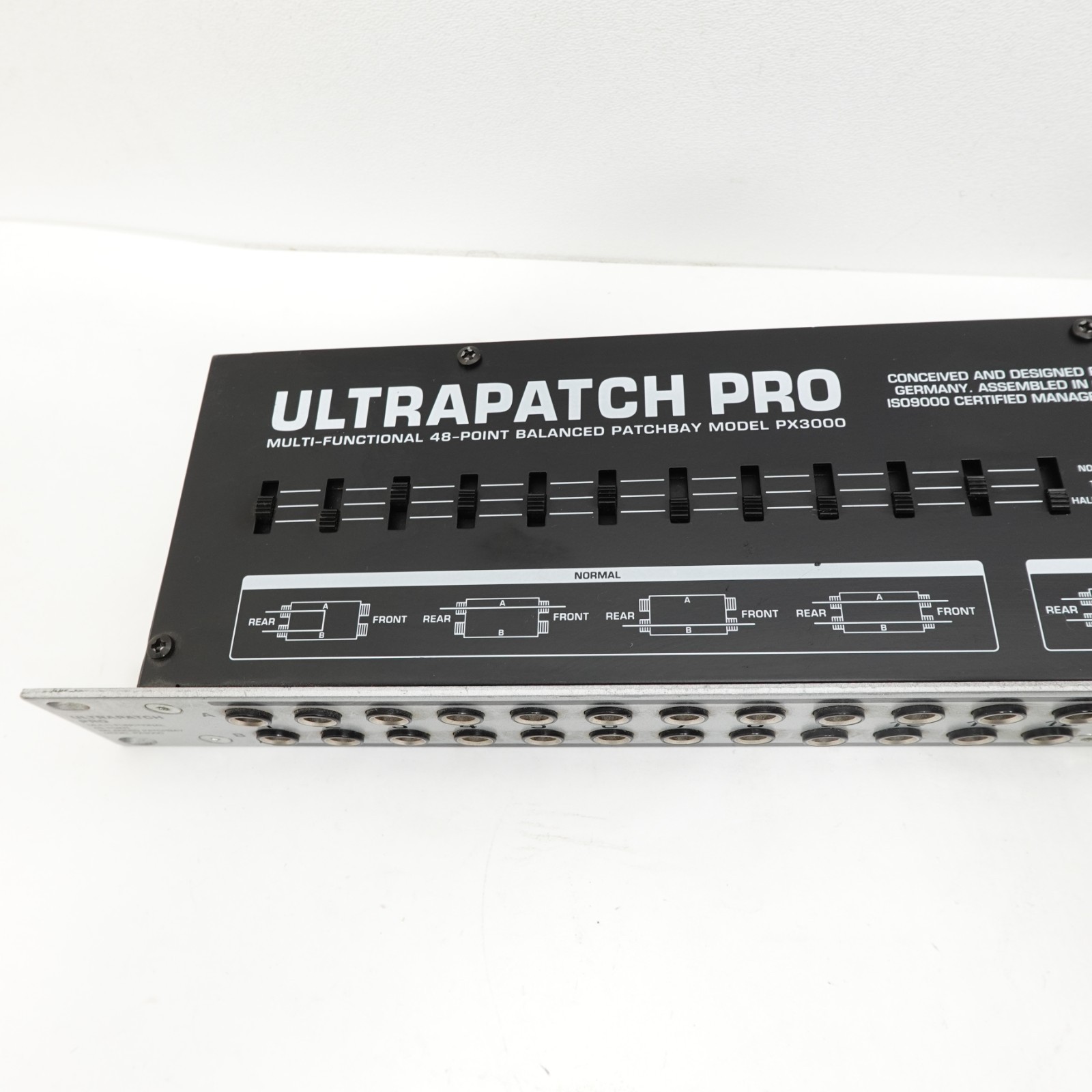 Ultrapatch Pro PX3000 3-Mods Multi-Functional 48-Point Balanced Patchbay