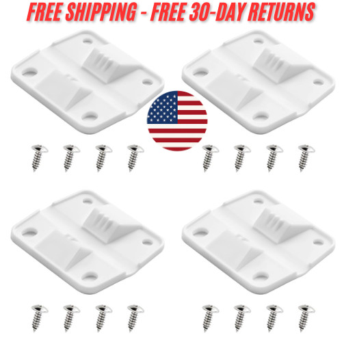 Cooler Plastic Hinges Kit Replacement for Coleman Coolers, Rubbermaid Cooler Par