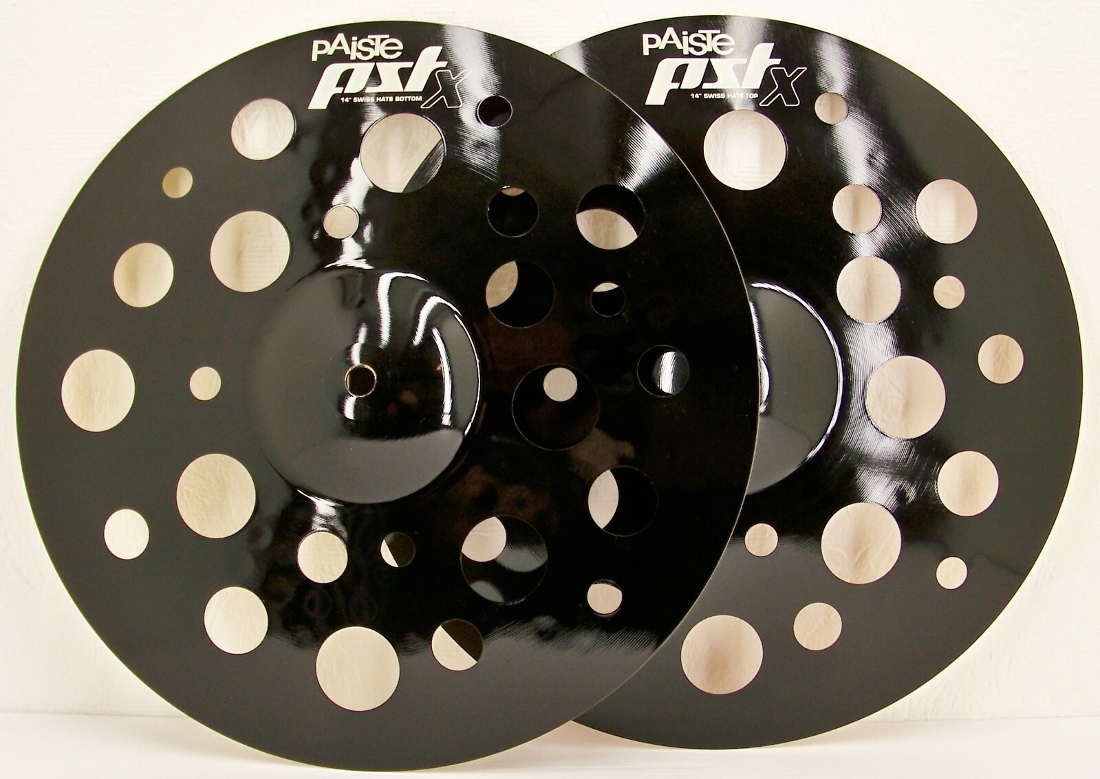Paiste PSTX 14" Swiss Hi Hat Cymbal Set/Color Sound Black/Model # CY0001259914