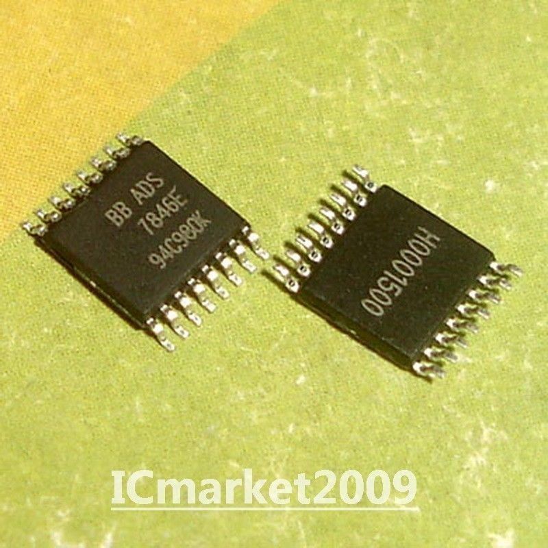 10 PCS ADS7846E SSOP-16 ADS7846 7846E 4-wire Touch Screen Controller Chip IC