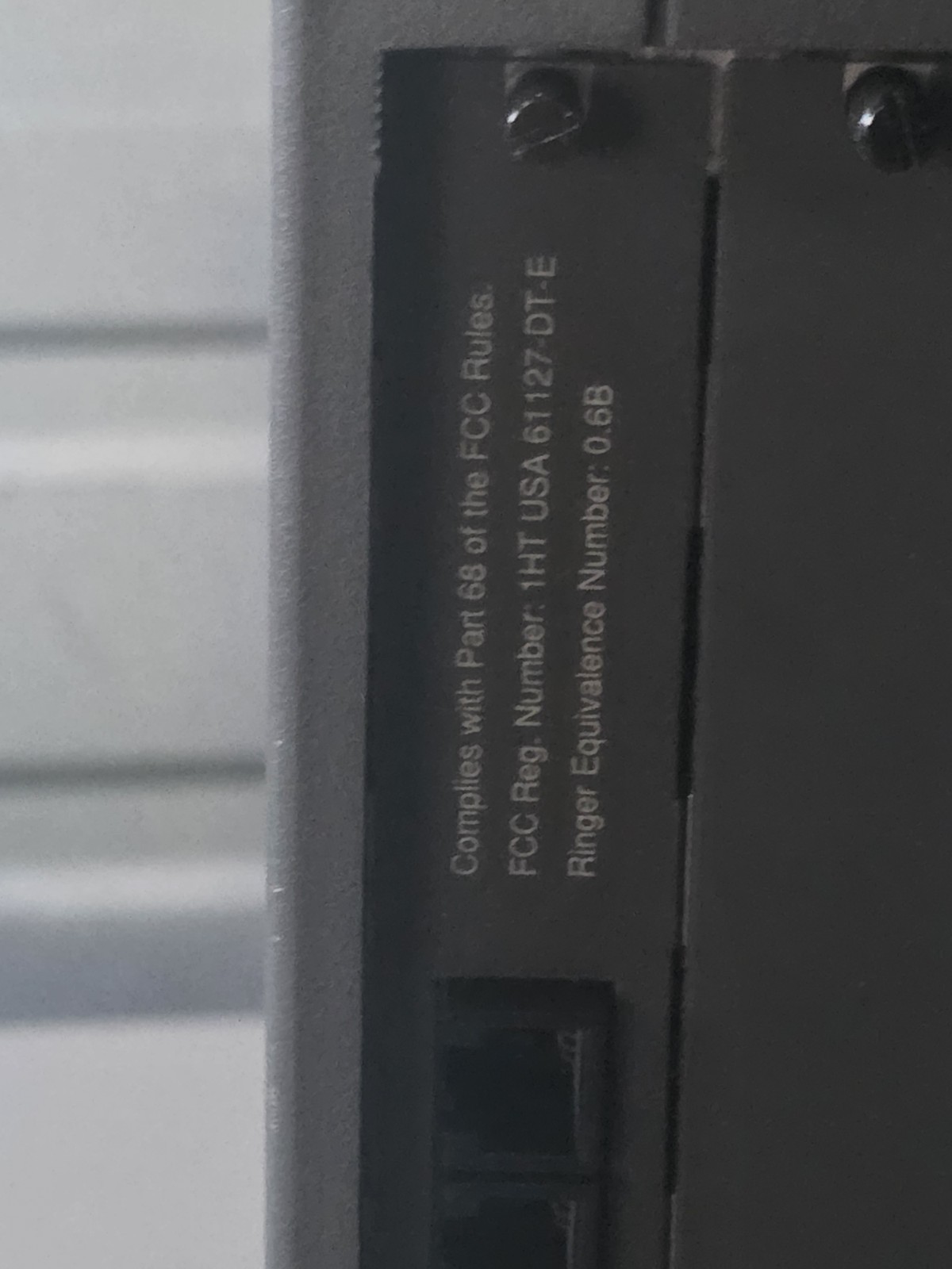 1989 Data General Walkabout SX Modem/ Computer Works Powers On W/ Manual + Cords