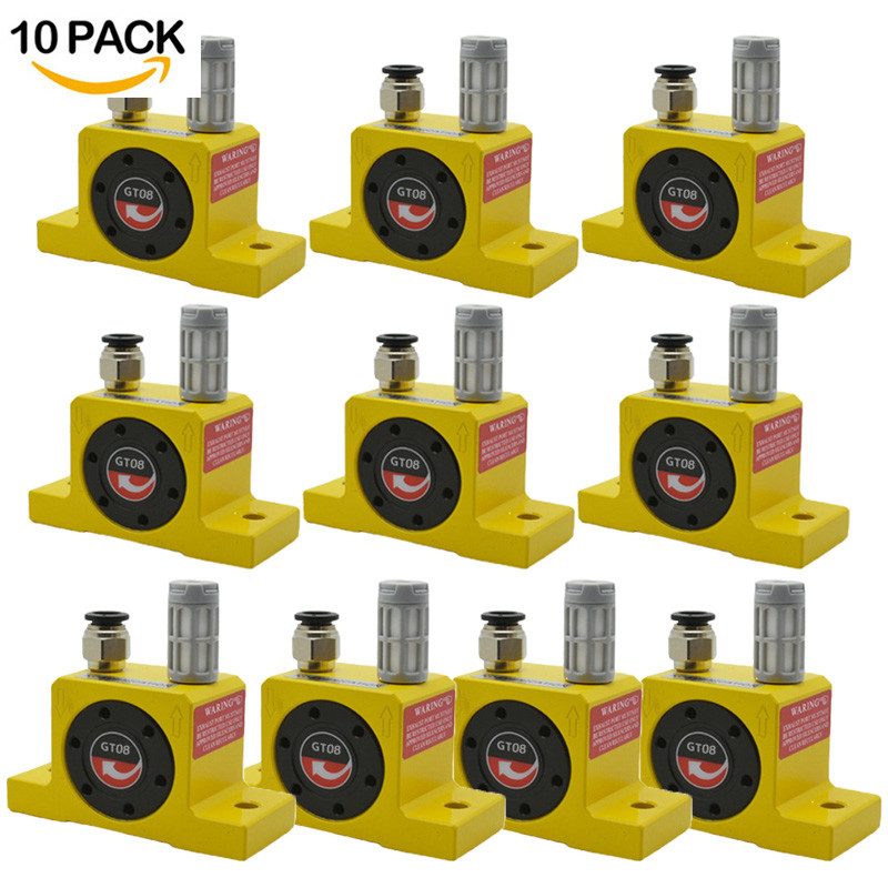 10Pcs GT8 Pneumatic Air Turbine Vibrator  Industrial Pneumatic Turbine Vibrators
