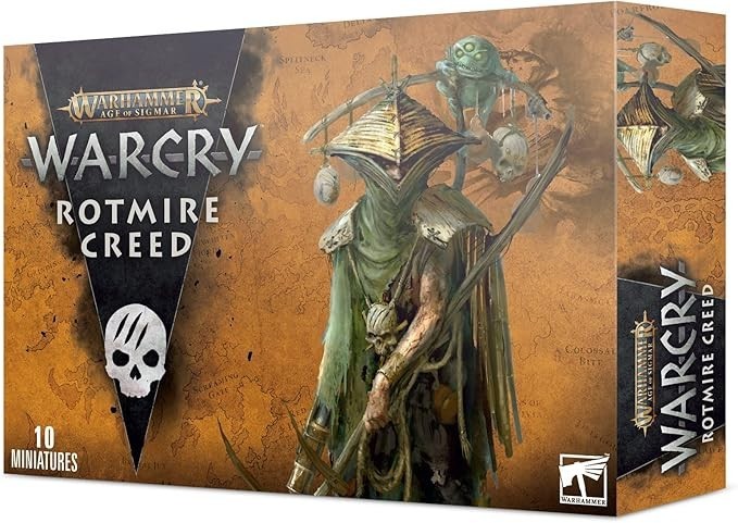 Warhammer Age of Sigmar Rotmire Creed (x10) Maggotkin Nurgle New Sprues  NO BOX