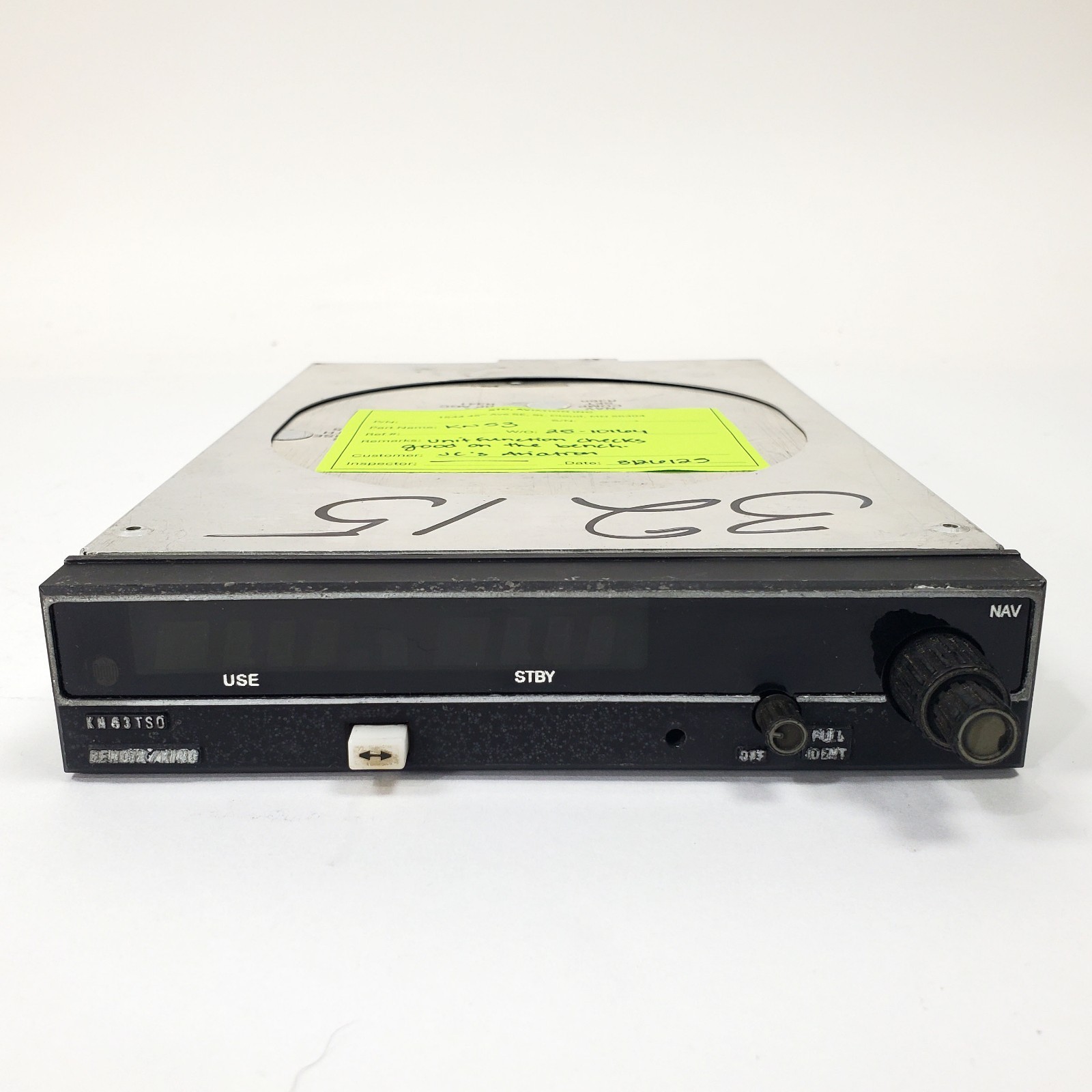 Bendix King KN53 KN-53 NAV Receiver NO GS P/N 066-1067-01 - Tested Working