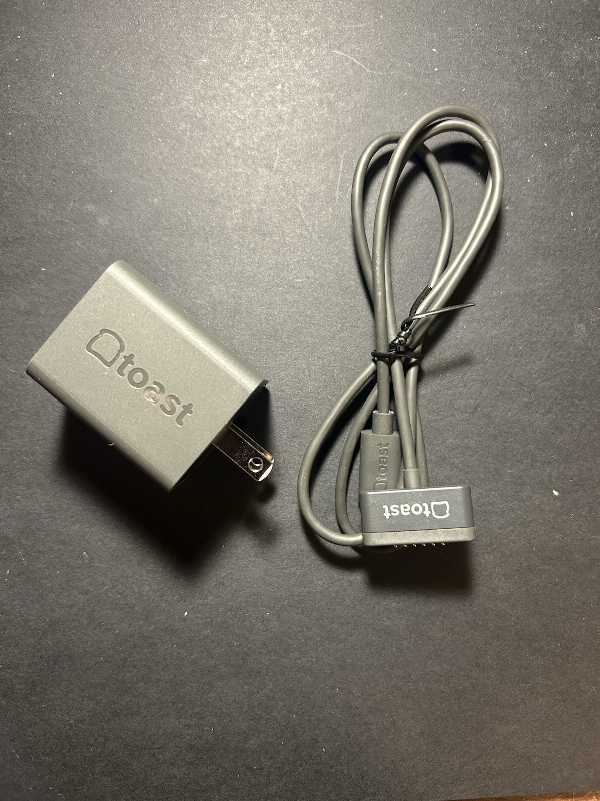 Genuine OEM Toast Flex POS Go 3 Handheld Charger Charging Cable w/ USB Adapter