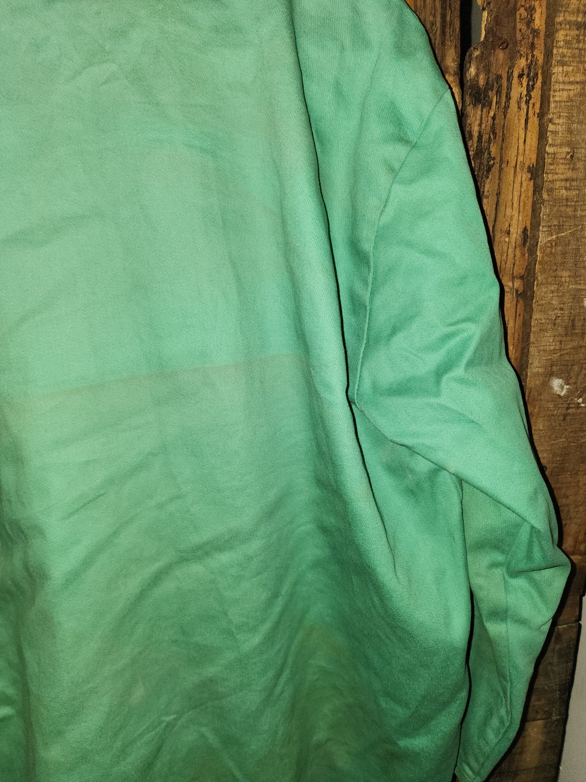 Tillmann XL Green Flame Resistant Welding Jacket Used