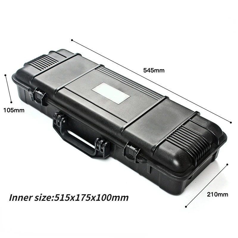 Waterproof Shockproof Hard Suitcase with Sponge Tool Case Room Box
