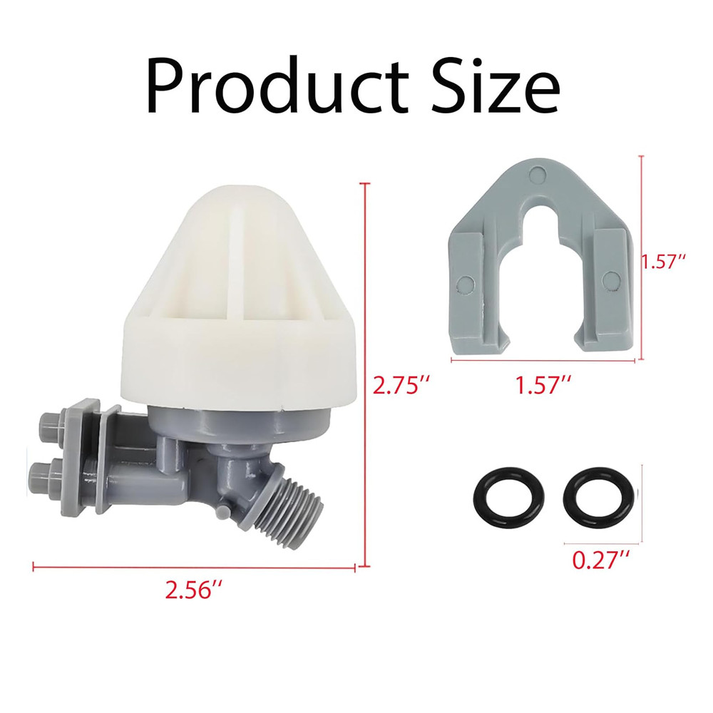 For 7187065 Water Softener Nozzle and Venturi Assembly 7187065, 7165704, 7214969