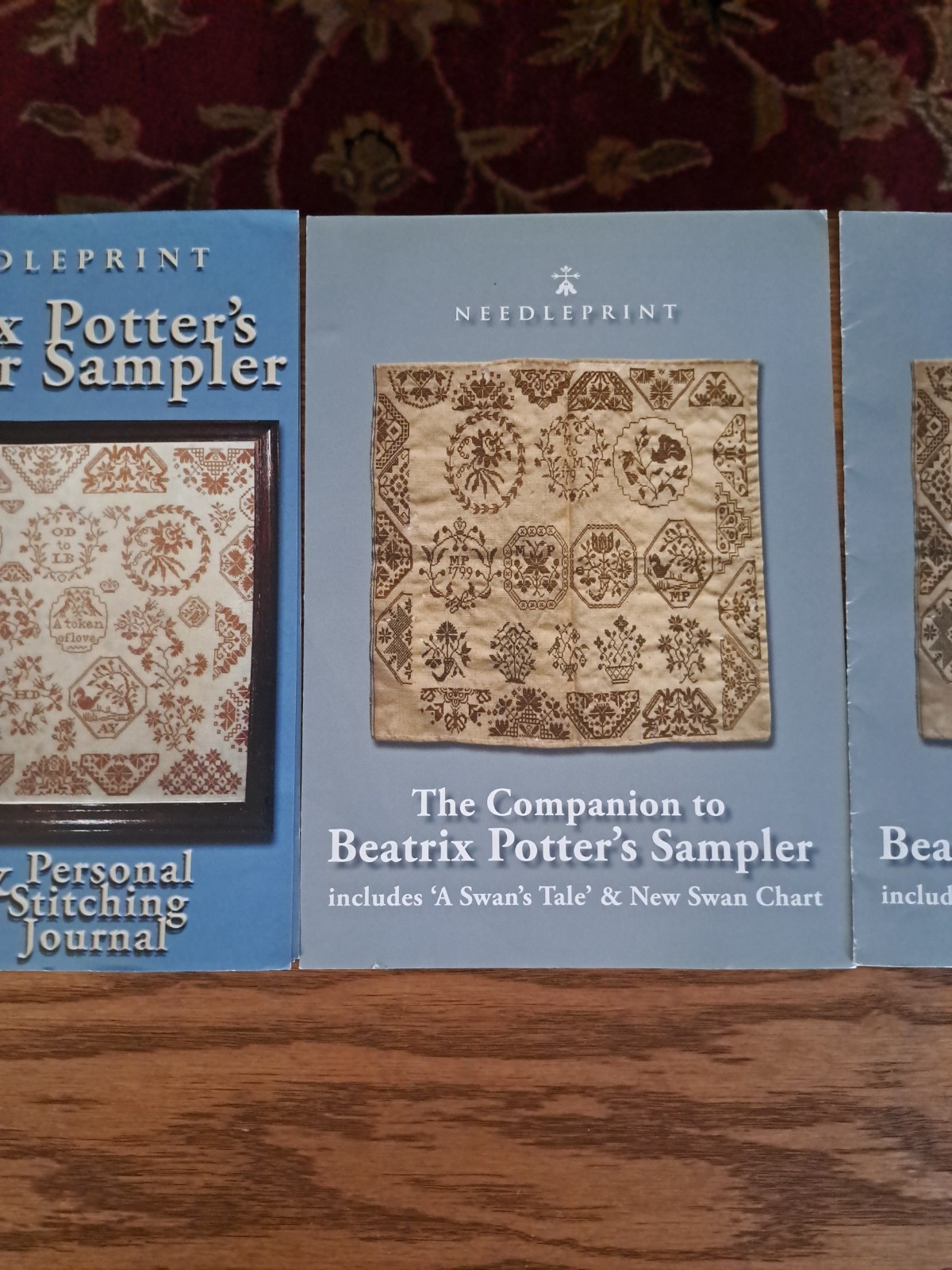 Needleprint Samplers Pattern Lot of 7