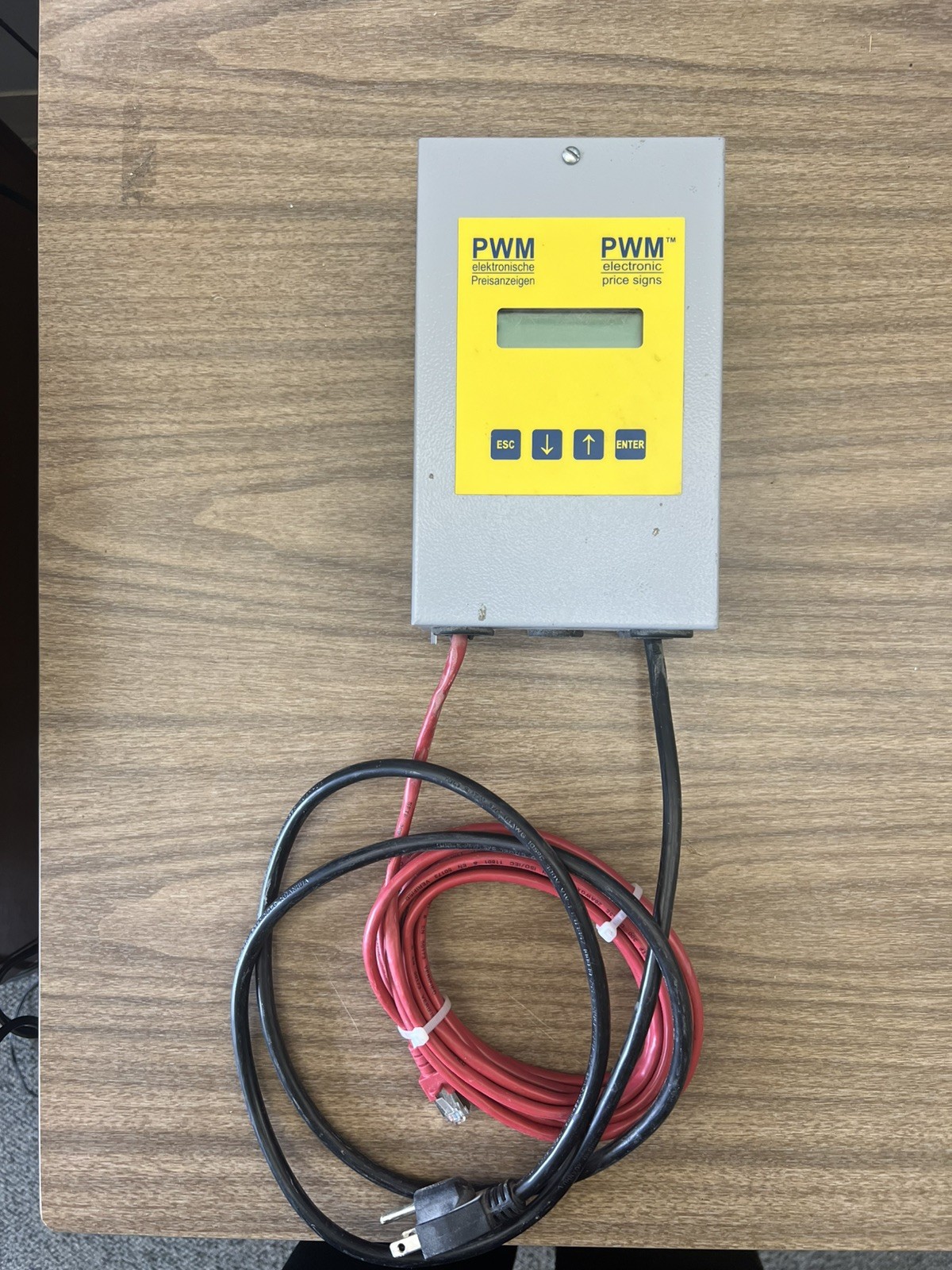 PWM CU-115V-12 DIGITAL PRICE SIGN CONTROLLER UNIT