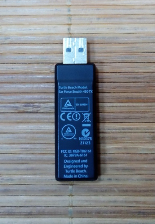 Turtle Beach Ear Force Stealth 450 TX Wireless Headset USB Dongle ~ Free ship
