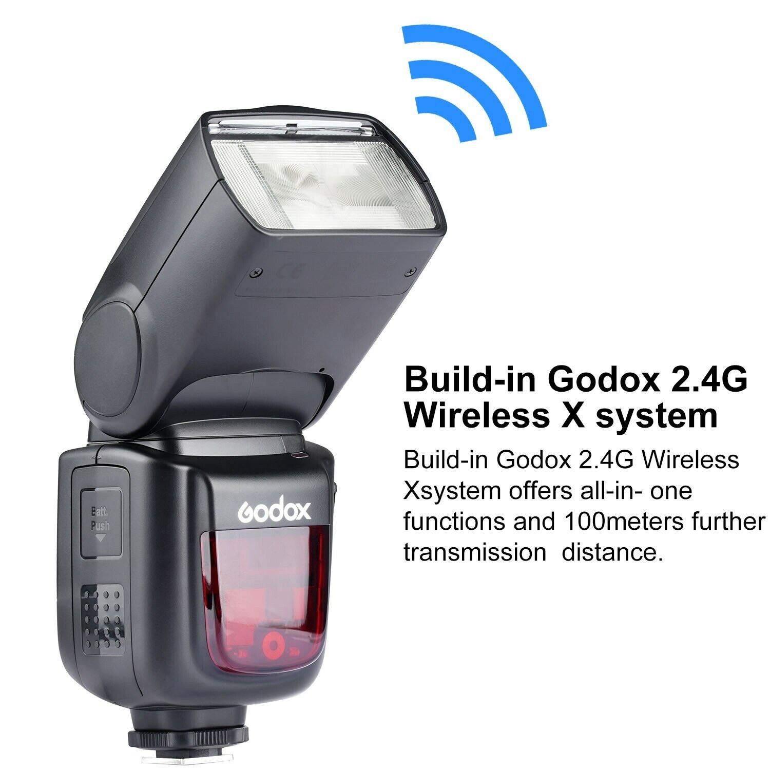 Godox V860II-C Camera Flash for Canon Flash Speedlite Speedlight Light 2.4G HSS