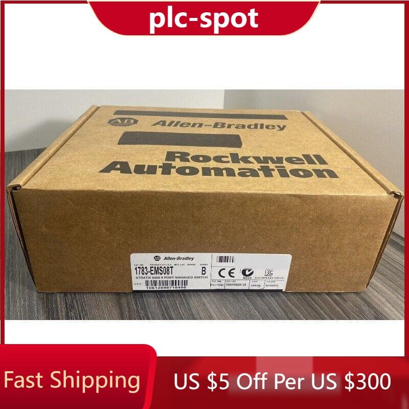 Allen Bradley 1783-EMS08T Stratix 6000 8-Port Ethernet Switch  AB  US Free Tax