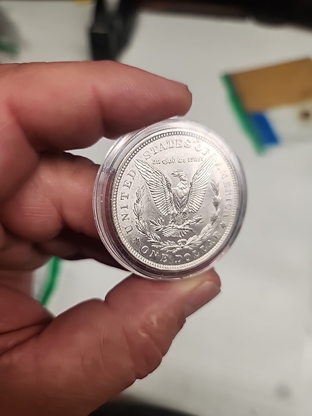 1921 MORGAN SILVER DOLLAR IN TOP BU CONDITION!!