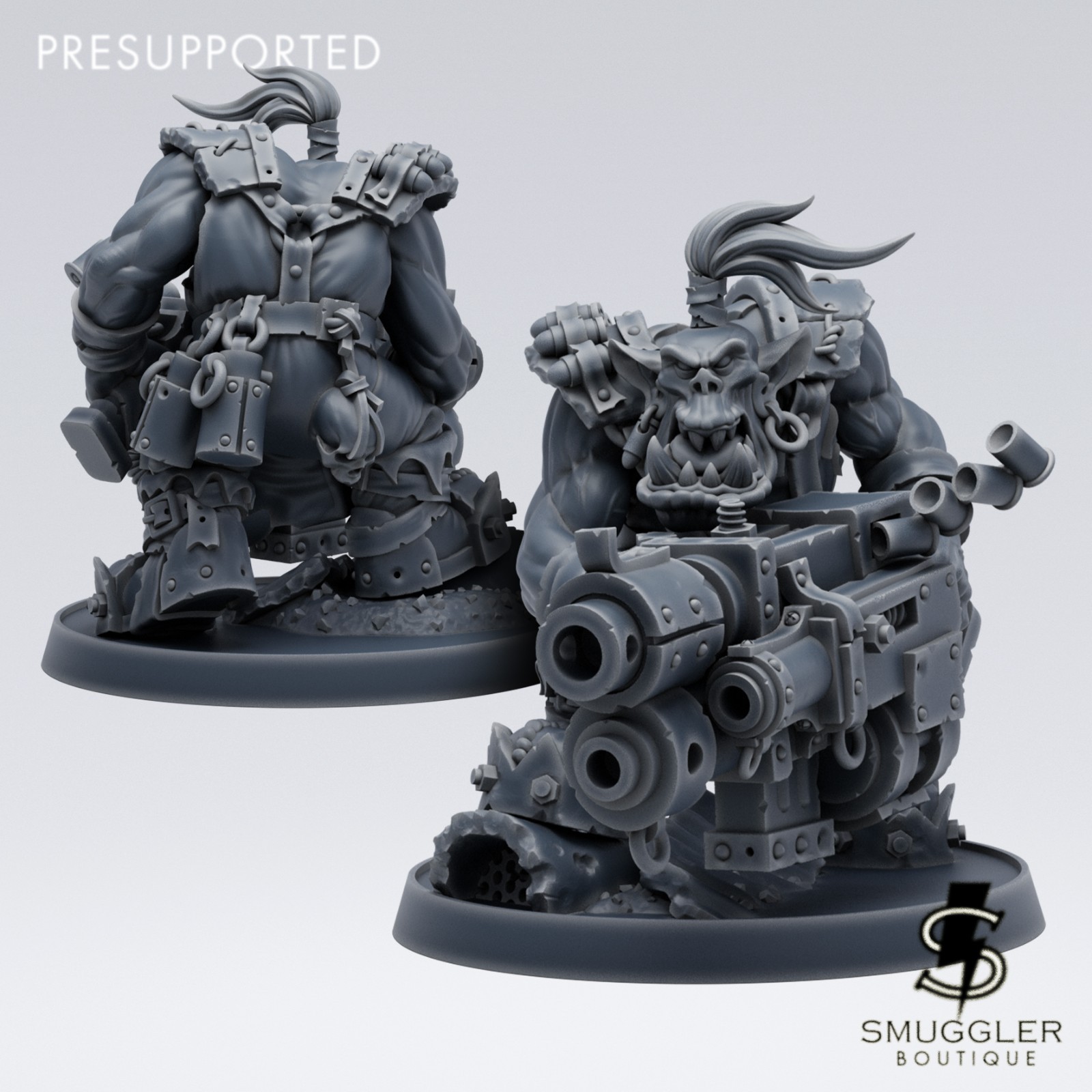 Krugg da Big Shoota Tabletop Sci Fi Wargaming Proxy Ork Smuggler Boutique