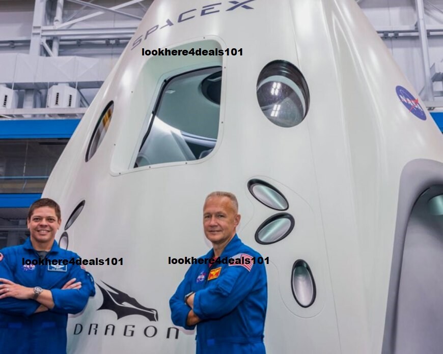 SPACEX Photo 5x7 Crew Dragon Capsule Kennedy Space Center NASA USA Mission