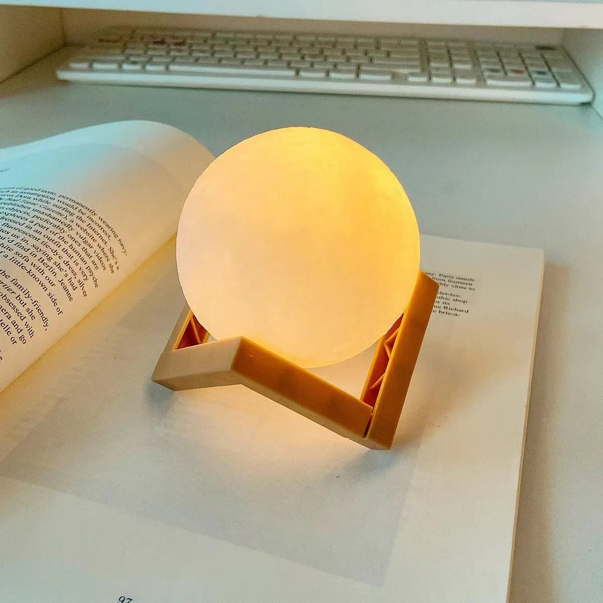 Mini Moon Night Light | LED Lamp for Bedroom & Kids room decor | AU Stock