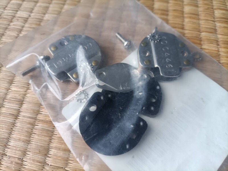 USAF Light Weight Oxygen Mask Receivers kit for HGU pilot helmet (1 Pair)