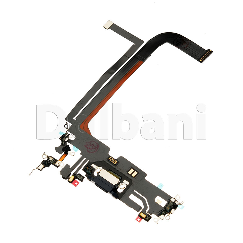 OEM Charging Port Charger Dock Mic Flex Cable For iPhone 13 Pro Max Blue