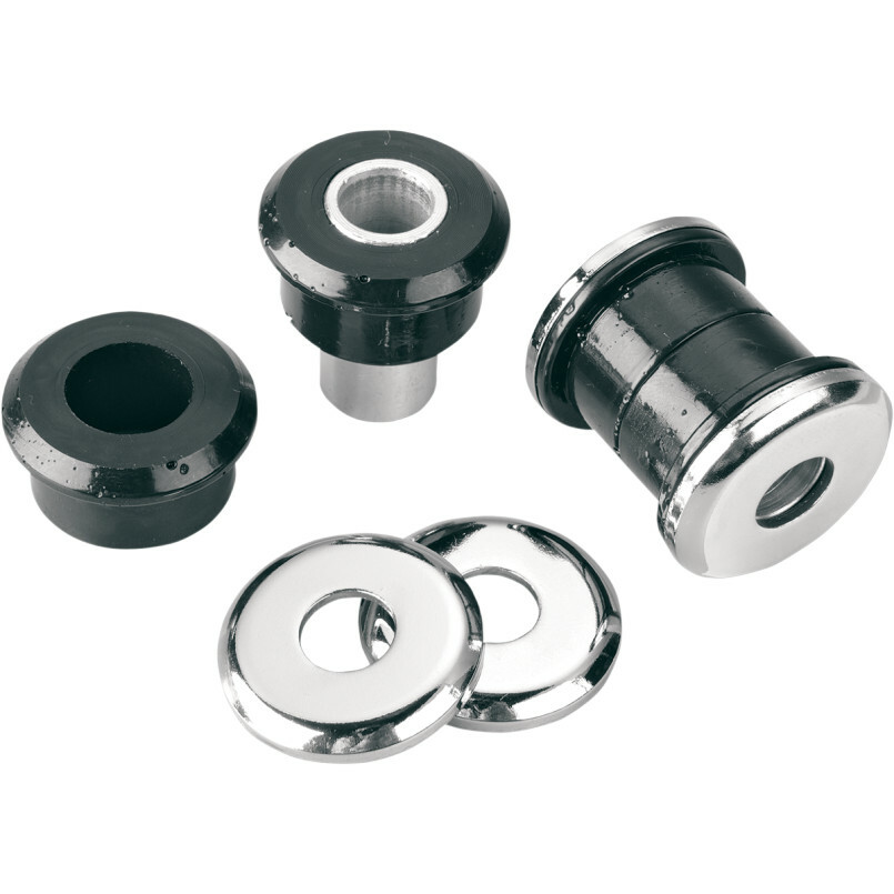 Arlen Ness 08-029 Chrome Heavy Duty Riser Bushings Harley Touring FLH FLT 84-Up