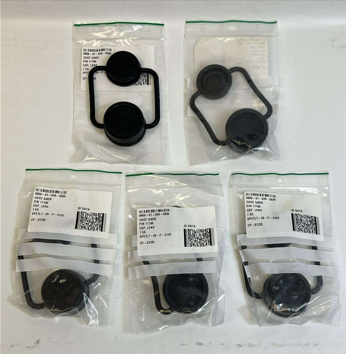 LOT OF 5 NEW Aimpoint 11790 Bikini Lens Cover Reflex Sight RDS Lens Cap