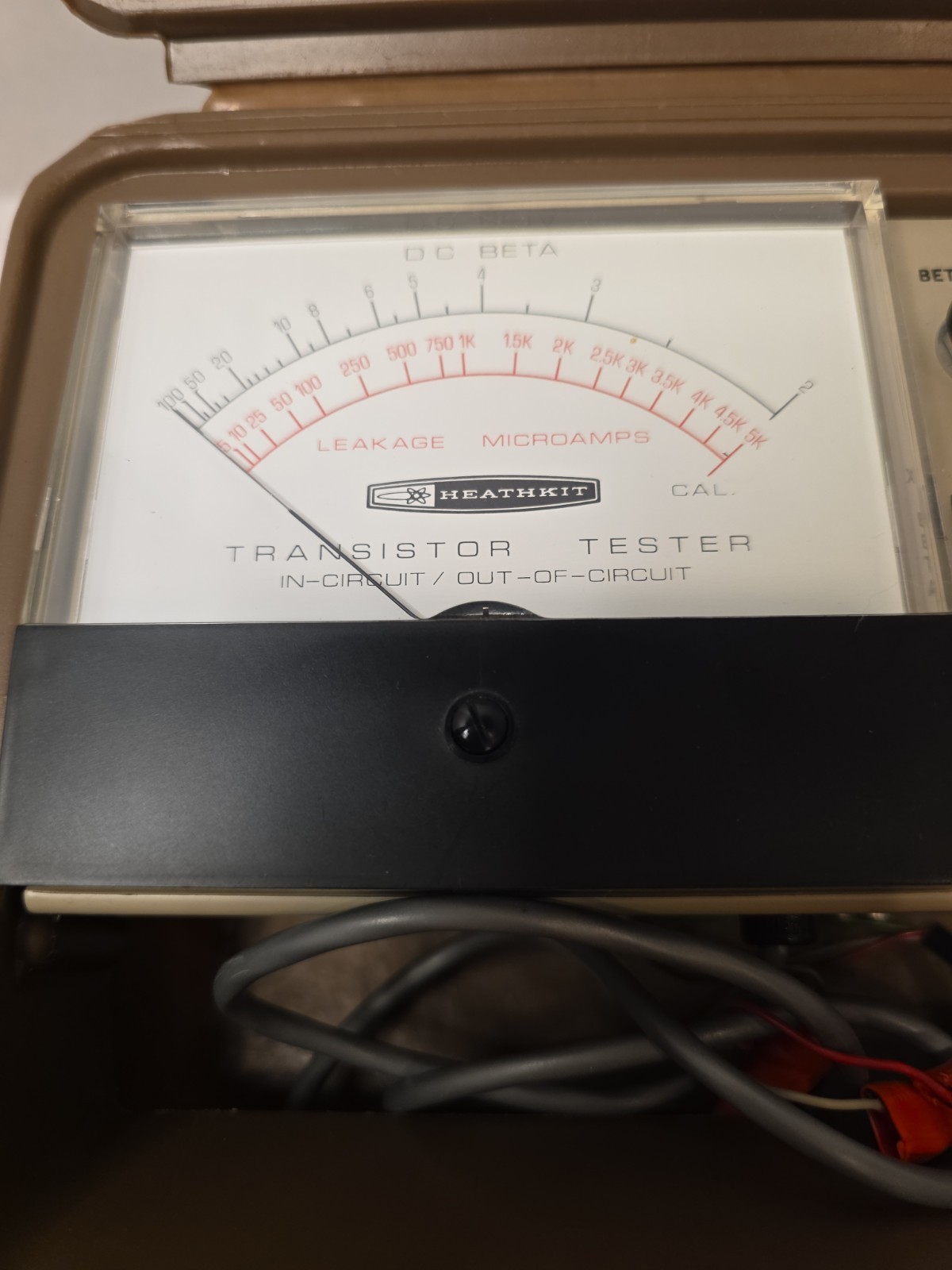 Vintage Heathkit Transistor Checker Model IT-18 Tested Excellent