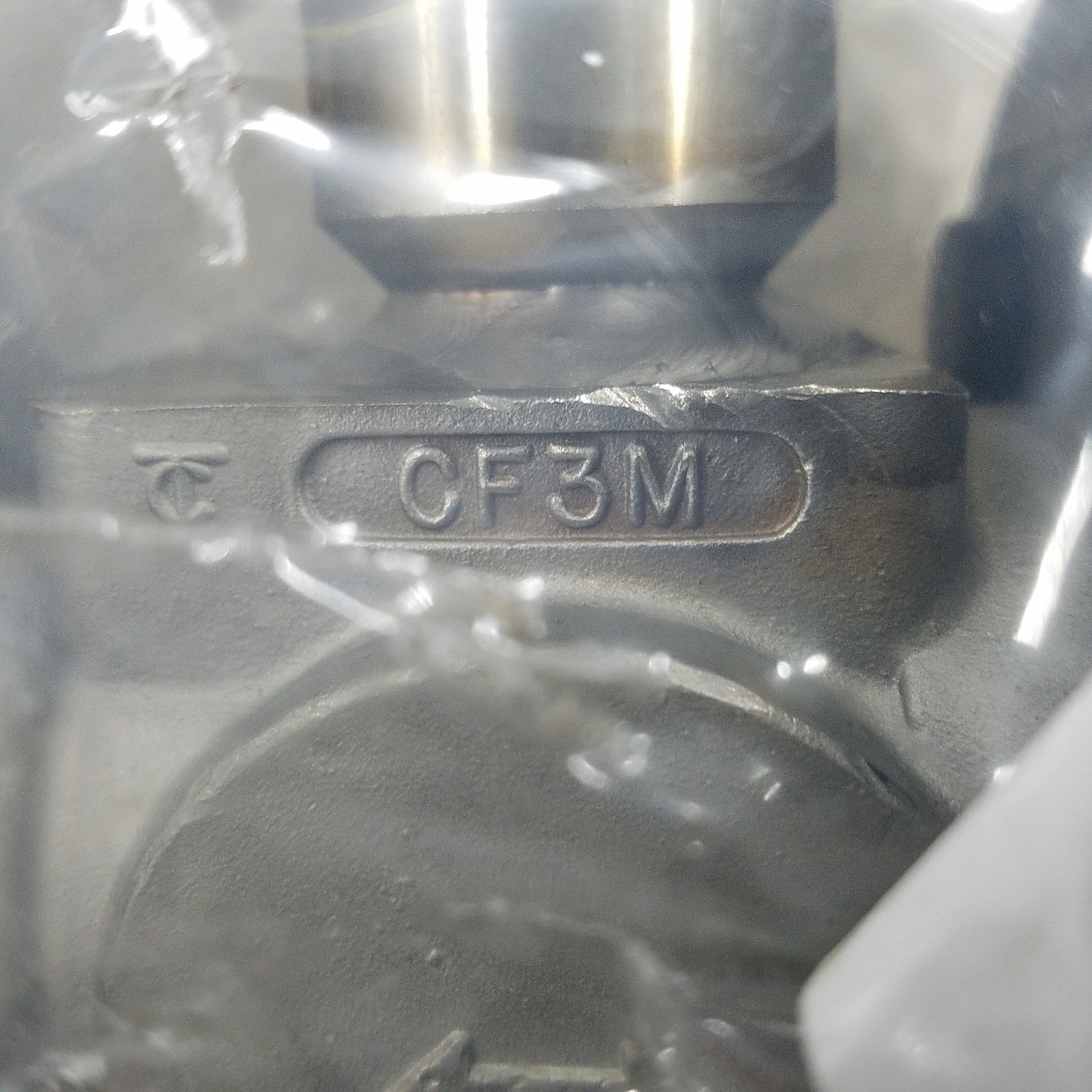 TBV 15S503006L36UT001LH 1-1/2" 3-Way Valve, 300 Class, CF3M Body - NEW