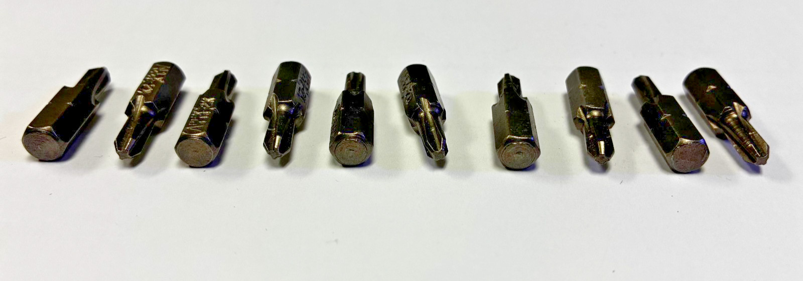 Apex 446-2X - 1/4” Hex Insert Bits - Phillips Bits 10pcs