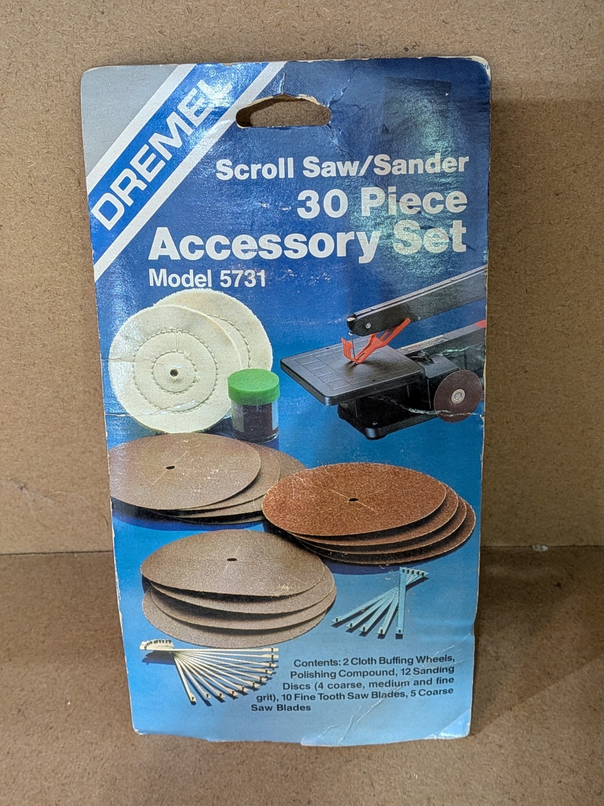 Dremel - #5731 - Scrollsaw/Sander 30 Piece Accessory Set - NOS